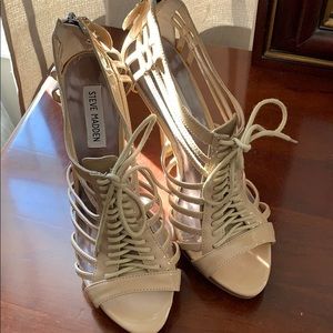 Sexy lace up Steve madden high heels